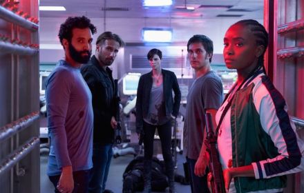 Scene uit The Old Guard