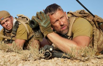 een beeld uit 'De Vuurlinie'