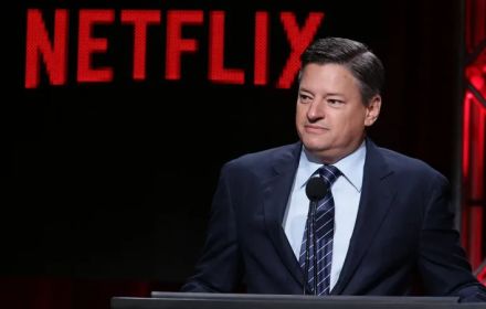 Een foto van Ted Sarandos.
