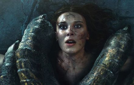 Een foto van Millie Bobby Brown in Damsel