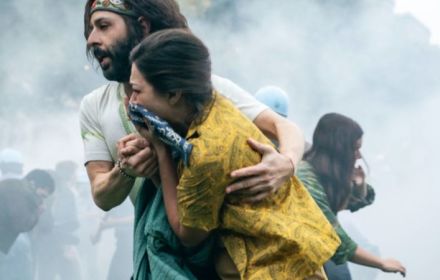 Netflix logo op scherm