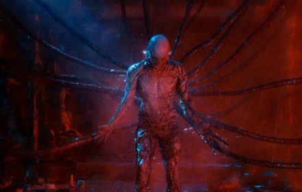 Een scene uit Stranger Things.