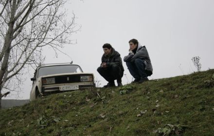 Een scene uit La Limita de Jos a Cerului.