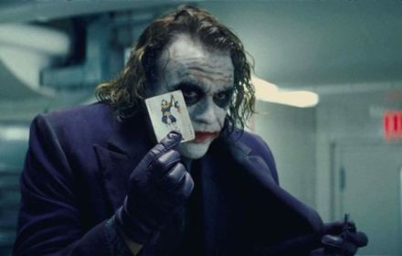 The Joker in The Dark Knight