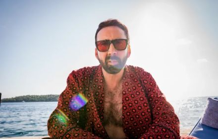 Nicolaas Cage in The Unbearable Weight of Massive Talent.