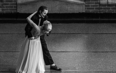 Een foto van Joaquin Phoenix in het Joker-vervolg