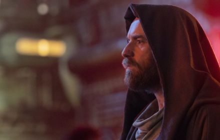 Een foto van Ewan Mcgregor als Obi-Wan Kenobi.