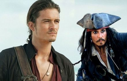 Orlando Bloom en Johnny Depp