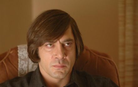Javier Bardem in No Country For Old Men.
