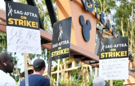 Stakende acteurs in Hollywood