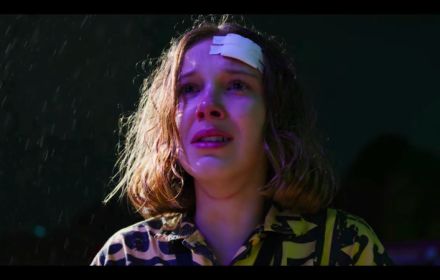 Scene uit Stranger Things