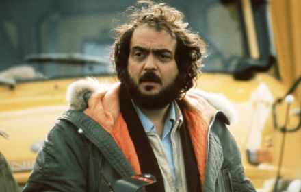 Stanley Kubrick op de set van The Shining
