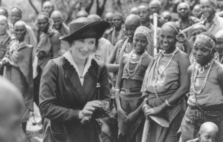 Meryl Streep in Out of Africa.