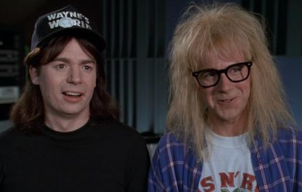 Still uit 'Wayne's World'