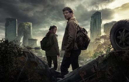 Een foto van Pedro Pascal in The Last of Us.
