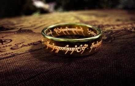 De Ring uit 'The Lord of the Rings.'