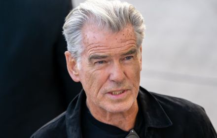 Een foto van Pierce Brosnan.