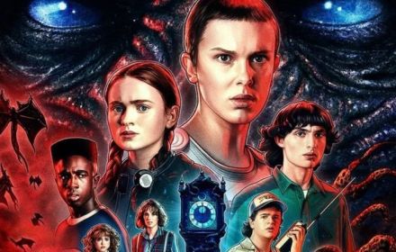 Een promo-afbeelding van Stranger Things.