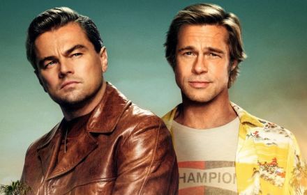 Leonardo DiCaprio in Once Upon a Time in Hollywood en Brad Pitt
