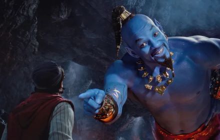 Een foto van Will Smith in Aladdin.