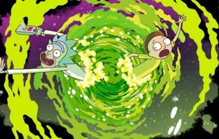 Een beeld uit 'Rick and Morty'