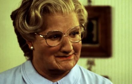 Robin Williams als Mrs. Doubtfire