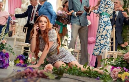 Een foto van Lindsay Lohan in Irish Wish