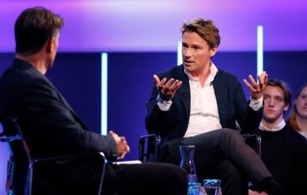 Sander Schimmelpenninck in College Tour