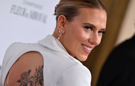 Een foto van Scarlett Johansson.