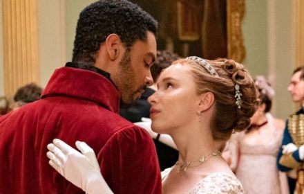Scene uit Bridgerton