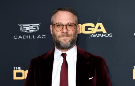 Een foto van Seth Rogen.