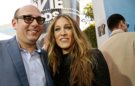 Willie Garson en Sarah Jessica Parker.