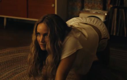 Een foto van Jennifer Lawrence in No Hard Feelings.