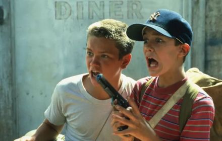 Scene uit Stand By Me