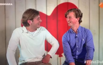 Jens en Justus bij 'First Dates'