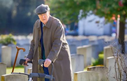 Still uit 'The Great Escaper'