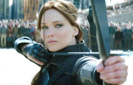 Katniss Everdeen in 'The Hunger Games'