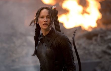 Jennifer lawrence in the hunger games