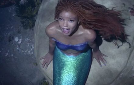 Een foto van Halle Bailey als The Little Mermaid.