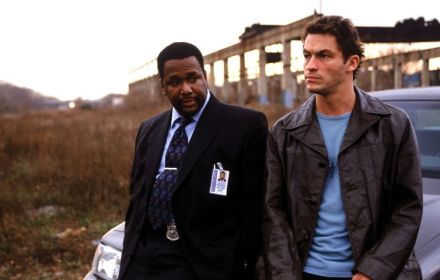 Een scène uit The Wire.