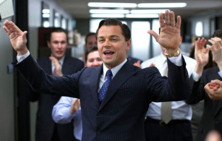 Still uit 'The Wolf of Wall Street'