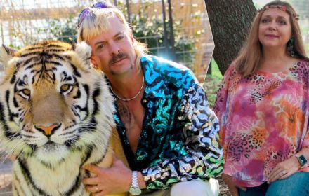 Joe Exotic en Carole Baskin