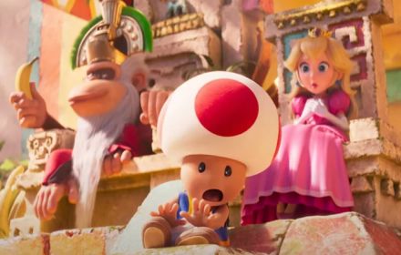 Toad in 'the super mario bros. movie'