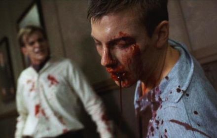 Bloederig gezicht in Ondskan