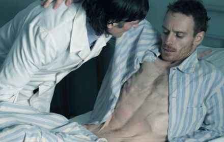 Michael fassbender in Hunger
