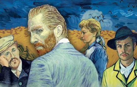 Een poster voor Loving Vincent.