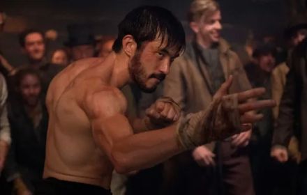 Een scene uit Warrior.