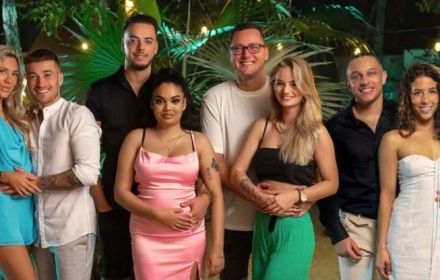 Een beeld uit 'Temptation Island'