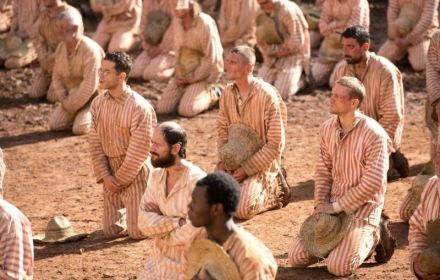 Een scene uit Papillon.