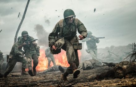 Scene uit Hacksaw Ridge